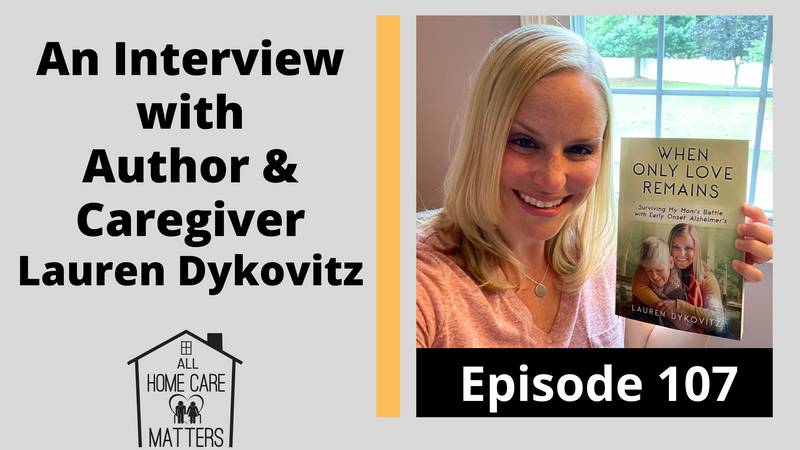 An Interview with Author and Caregiver Lauren Dykovitz