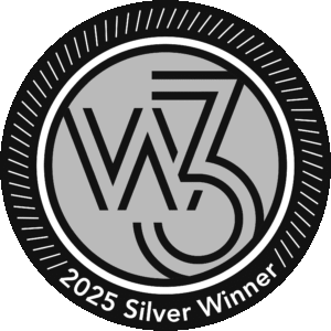w3 Awards 2025 Silver Winner