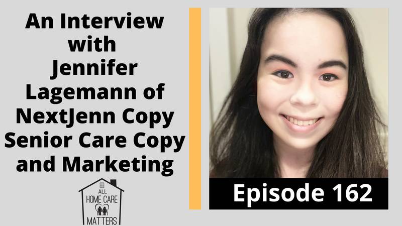An Interview with Jennifer Lagemann of NextJenn Copy Senior Care Copy and Marketing
