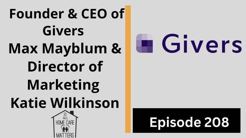 Founder & CEO of Givers, Max Mayblum & Director of Marketing Katie Wilkinson