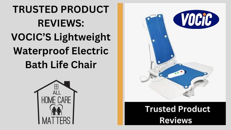 VOCIC's Lightweight Electric Bath Lift Chair